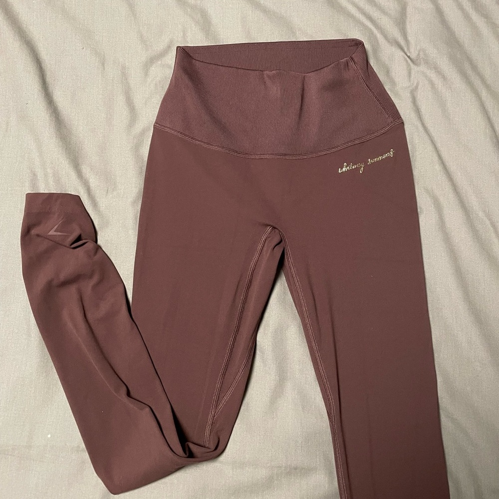 Limited Edition Whitney Simmons x Gymshark High Rise Chocolate Leggings